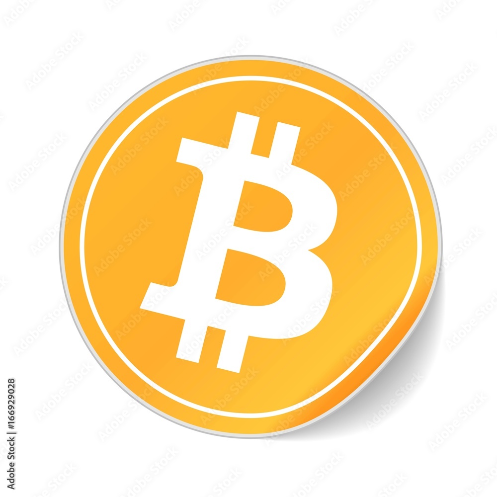 Bitcoin Digital currency vector Bitcoin Digital currency vector