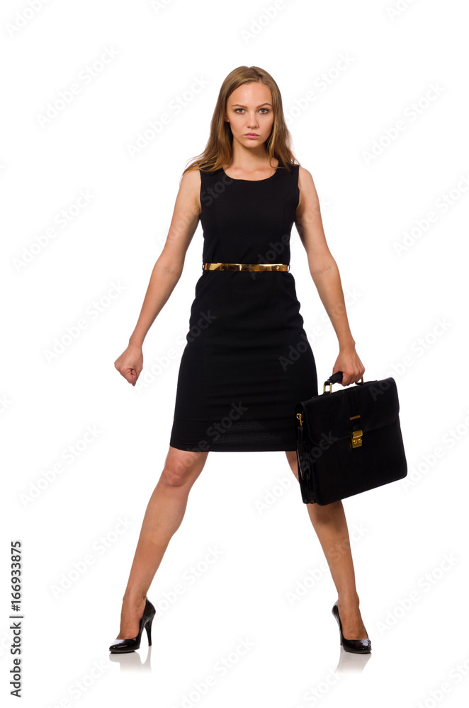 Woman businesswoman concept isolated white background Woman businesswoman concept isolated white background