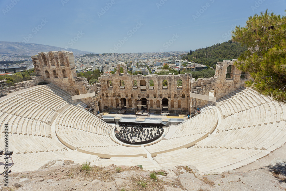 Odeon of Herodes Atticus amphitheater Athens 