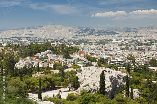 Skyline of Athens 