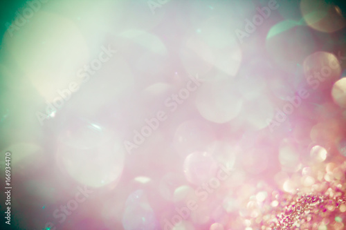 the abstract bokeh background , vintage retro color style