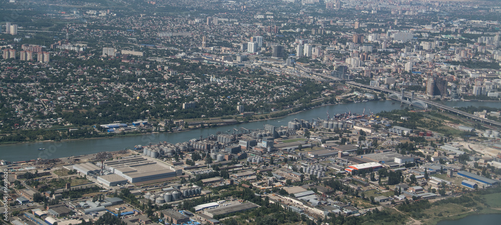 Rostov on Don, fly view