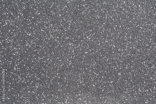 Texture of black rubber floor on playground