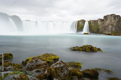 Godafoss is a very beautiful Icelandic waterfall.
