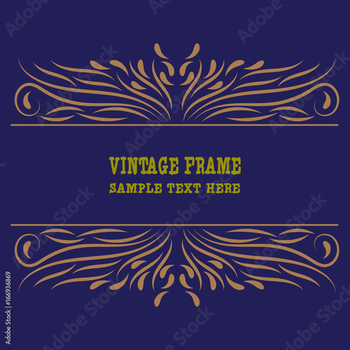 Vintage Frame, Creative Design Templates