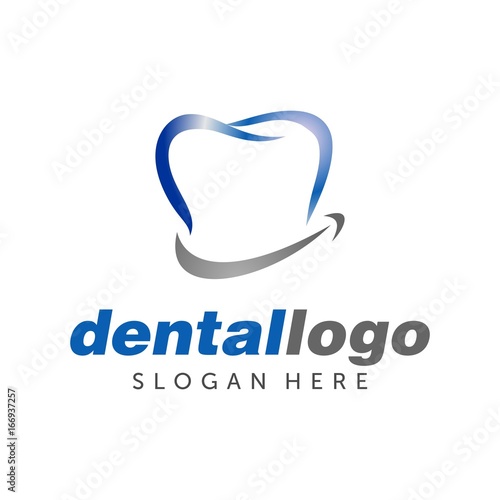 smile dental Illustration Logo Vector