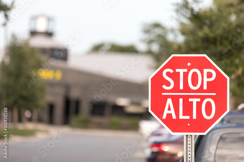 Stop Alto Sign