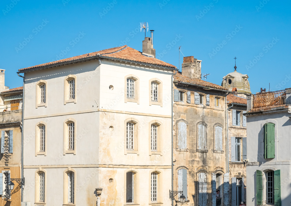 City scene in Arles, France