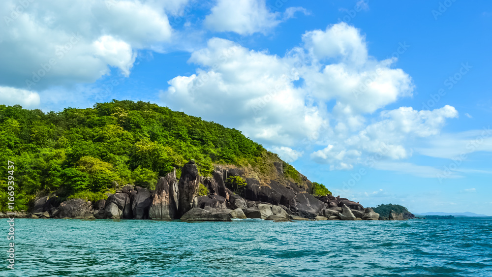 Beautiful Sea Green Waters of South Goa, India Beautiful Sea Green Waters of South Goa, India
