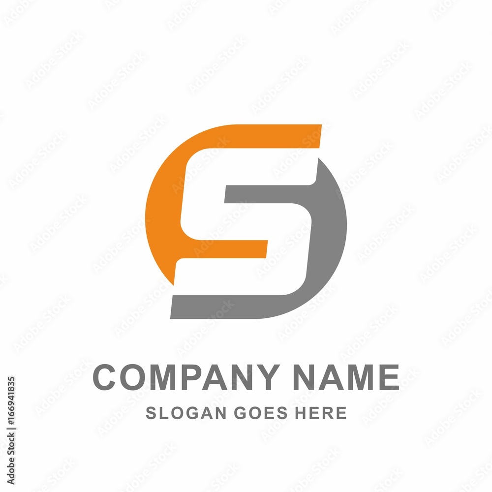 Monogram Letter S Geometric Infinity Circle Digital Technology Computer Business Company Stock Vector Logo Design Template Monogram Letter S Geometric Infinity Circle Digital Technology Computer Business Company Stock Vector Logo Design Template
