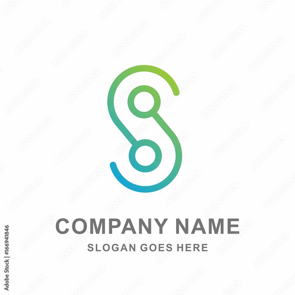 Monogram Letter S Geometric Infinity Circle Spiral Technology Computer Business Company Stock Vector Logo Design Template Monogram Letter S Geometric Infinity Circle Spiral Technology Computer Business Company Stock Vector Logo Design Template