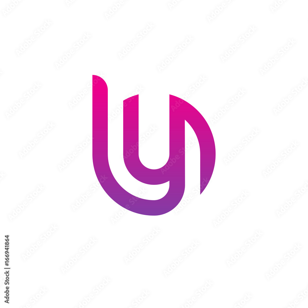 Initial letter by, yb, y inside b, linked line circle shape logo, purple pink gradient color
Initial letter by, yb, y inside b, linked line circle shape logo, purple pink gradient color