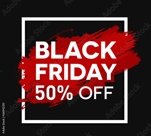 Flyer, Sale, discount, greeting card, postcard, gift, price tag, label, background, or banner of black friday vector illustration