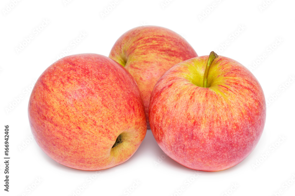 red apples isolated on white background red apples isolated on white background