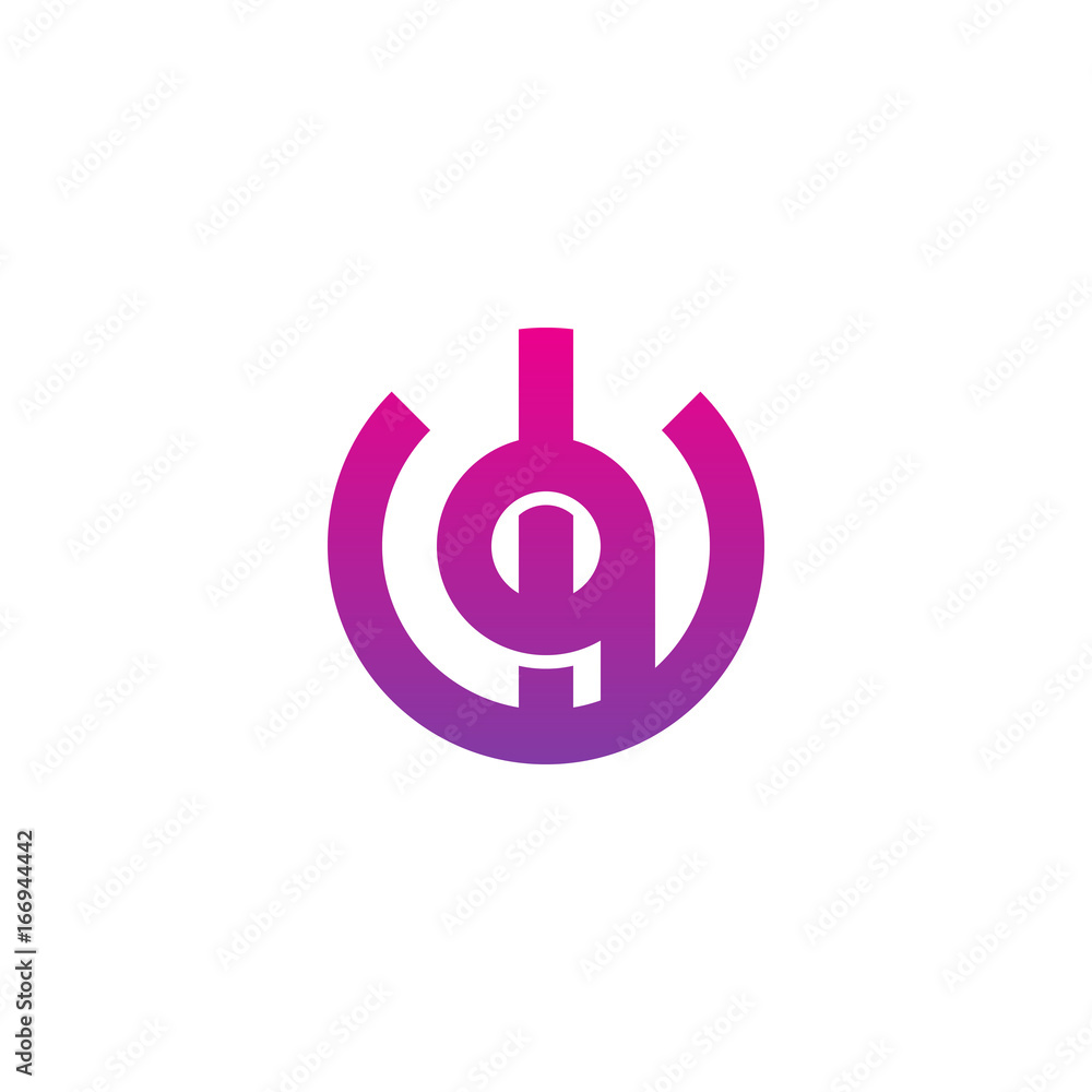 Initial letter wq, qw, q inside w, linked line circle shape logo, purple pink gradient color
Initial letter wq, qw, q inside w, linked line circle shape logo, purple pink gradient color