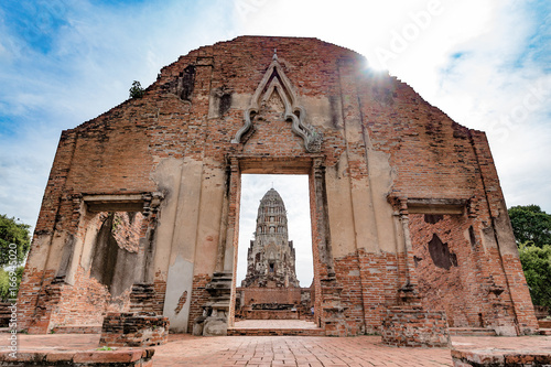 Wat Ratchaburana temple (frontgate)