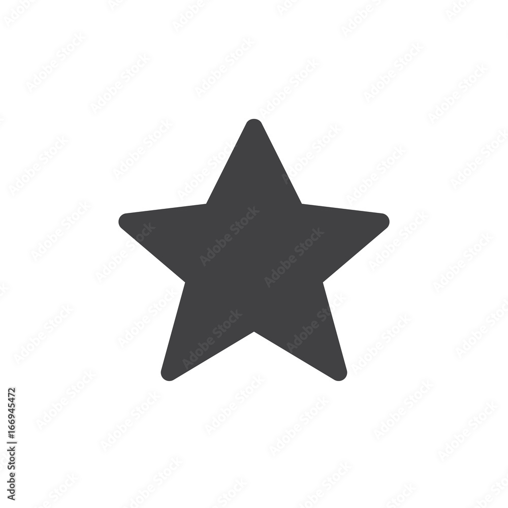 Star simple icon vector, filled flat sign, solid glyph isolated on white. Favorite symbol, logo illustration. Pixel perfect vector graphics Star simple icon vector, filled flat sign, solid glyph isolated on white. Favorite symbol, logo illustration. Pixel perfect vector graphics