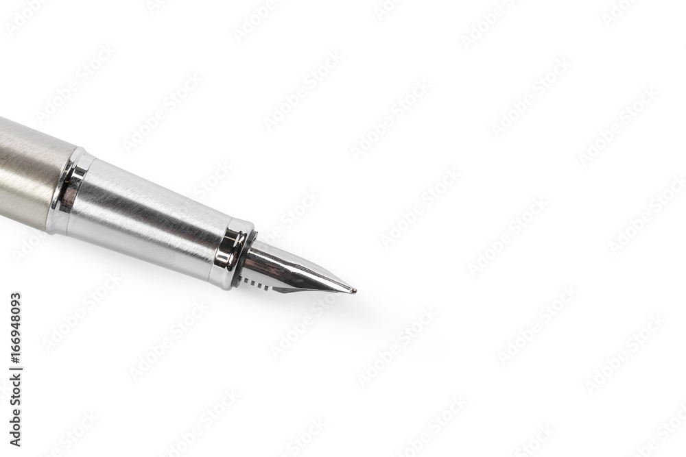 fountain pen isolated on white background fountain pen isolated on white background