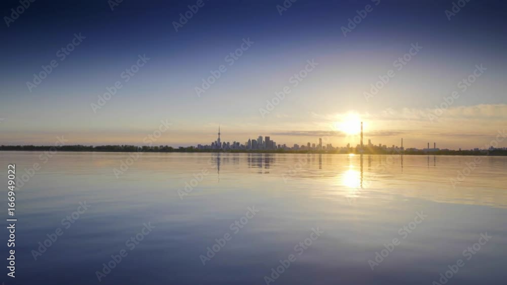 sailboat in summer on the lake ontario toronto sunset sailboat in summer on the lake ontario toronto sunset