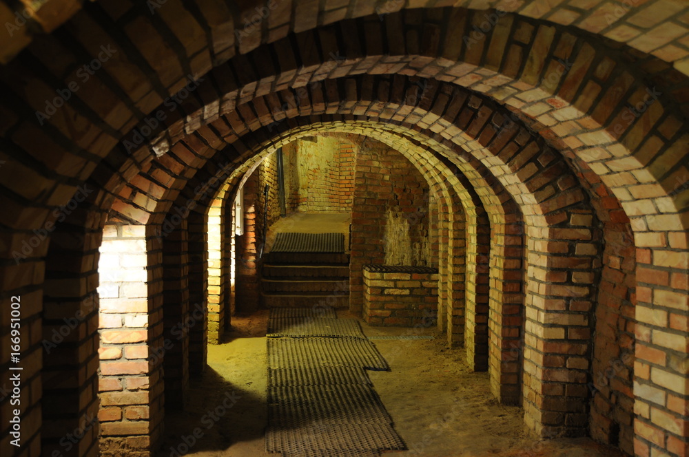 Underground vault in Rzeszow, Poland