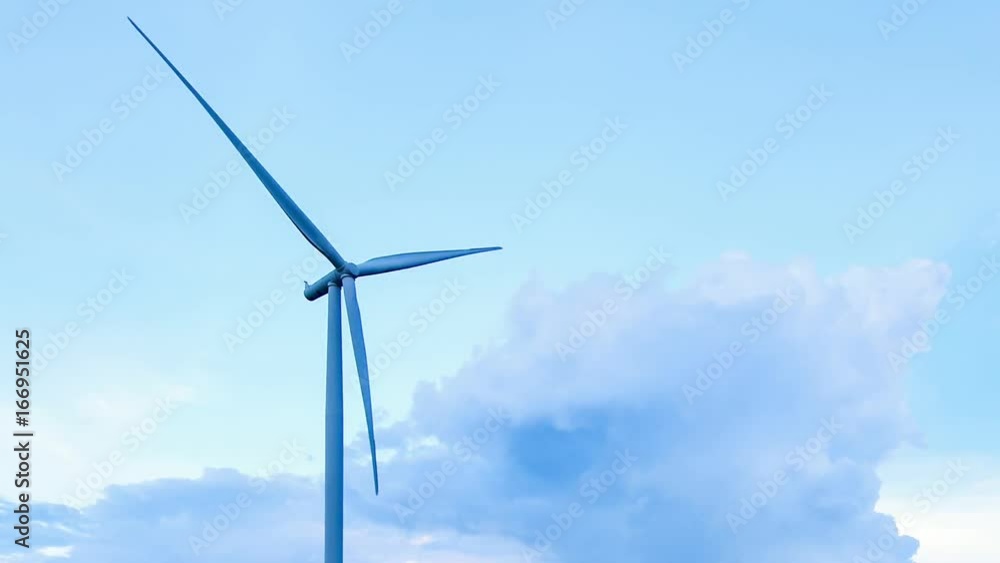 Wind farm. Wind turbines generating electricity. energy conservation concept Wind farm. Wind turbines generating electricity. energy conservation concept