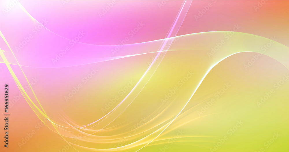 Abstract curved lines background. Template brochure design Abstract curved lines background. Template brochure design