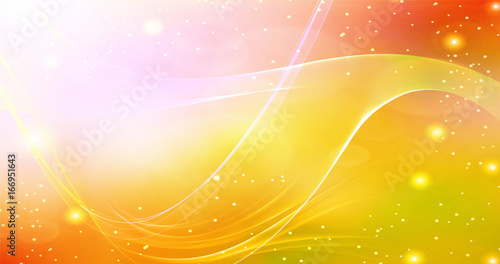 Abstract curved lines background. Template brochure design