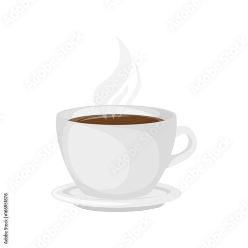 Isolated coffee cup.