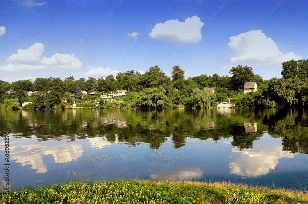 Fototapeta premium Reflection in the water