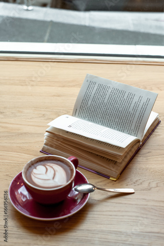 Inspiration from coffee and book