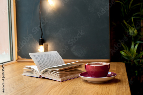 Inspiration from coffee and book