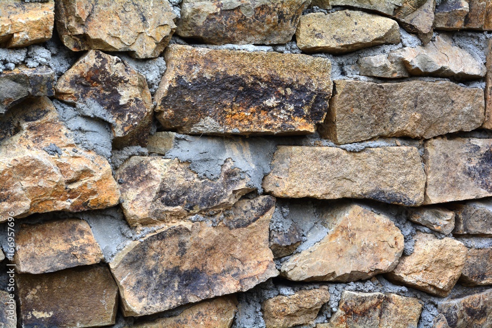 decorative masonry of large rough stone decorative masonry of large rough stone