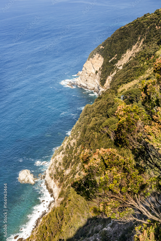 Levanto on the Ligurian coast of Italy