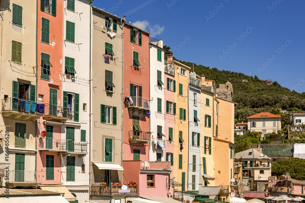 Portovenere on the Ligurian Coast, Mediterranean Sea