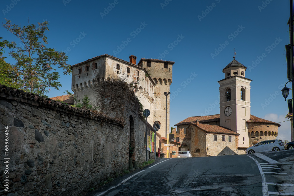 Lerma, Piedmont, Italy - The castle