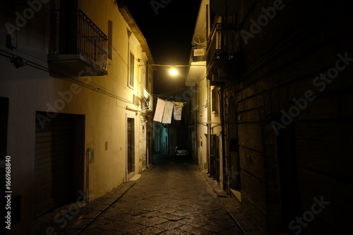 Alley at night
