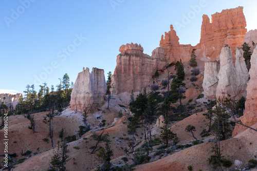Valley of the Bryce Canyon National Park, USA