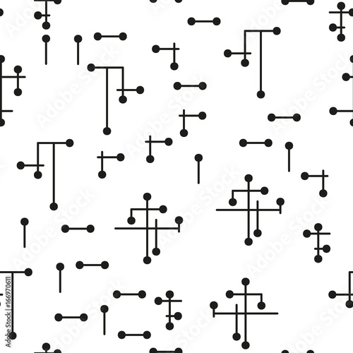 Graphic motif. Seamless pat...