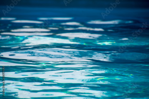 Water background blue