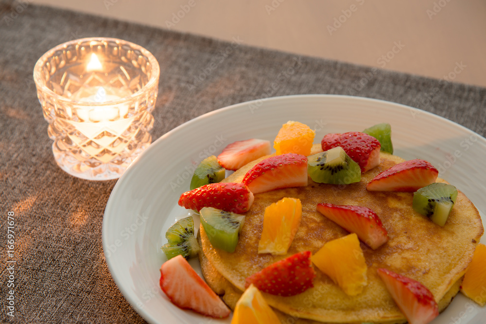 Pancakes and Candles