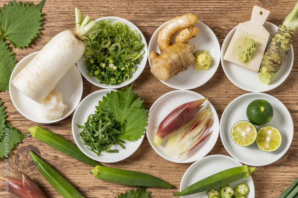 Japanese flavored vegetables (pot herb) Japanese flavored vegetables (pot herb)
