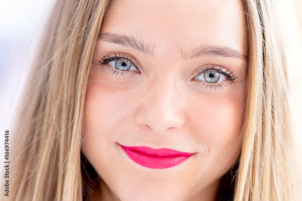 Pretty blonde teenager portrait, millennial and lifestyle concepts photography Pretty blonde teenager portrait, millennial and lifestyle concepts photography