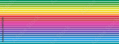 Gestreifter Hintergrund, Regenbogenfarben, Vektor