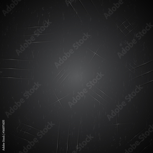 abstract black old claw scratch metal plate