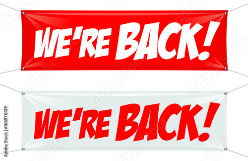 We’re back !