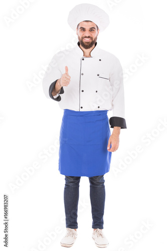 Smiling chef