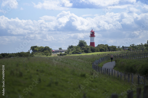 Leuchtturm in Falshöft bei Gelting, Geltinger Birk, Schleswig-Holstein photo