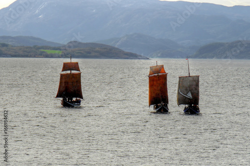 Reconstitution de bâteaux vikings