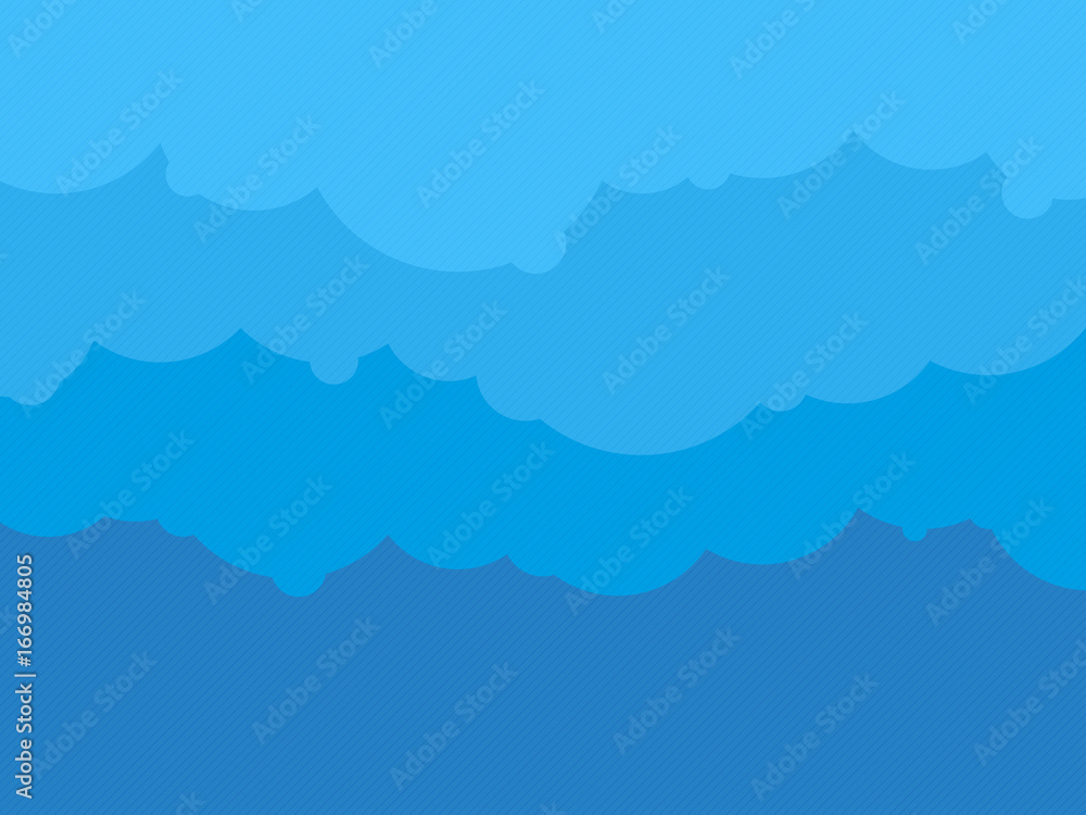abstract blue cloud background