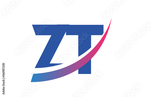 Free Download ZT Initial Logo for your startup venture - GFXLoad